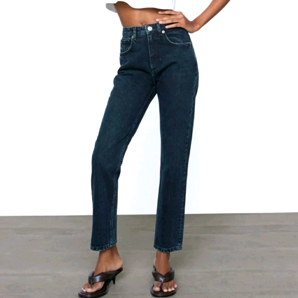 Zara Hi-rise slim fit jean